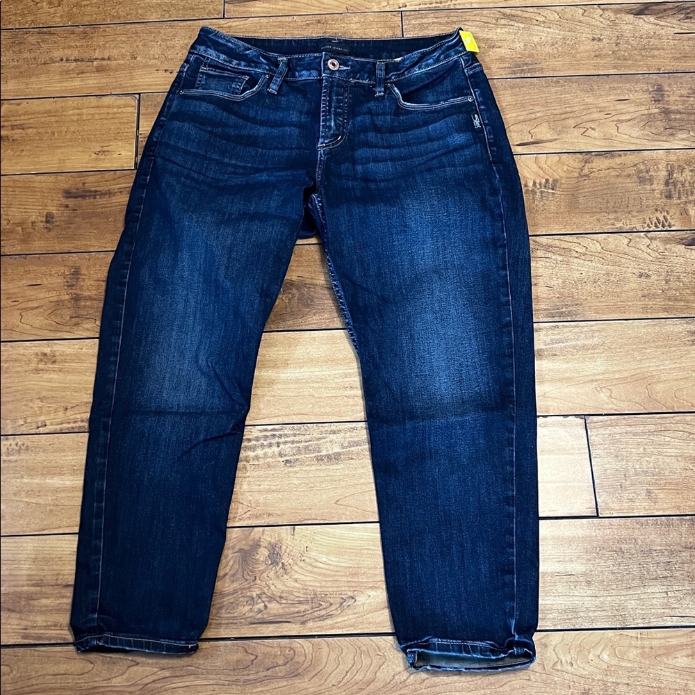 Silver Jeans Dark Wash Ankle Crop Jeans size 30/25